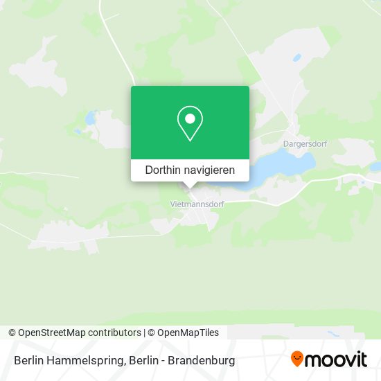Berlin Hammelspring Karte