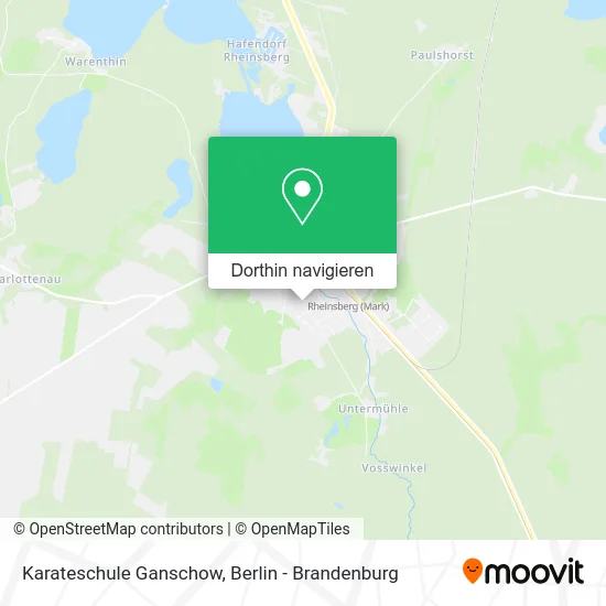 Karateschule Ganschow Karte