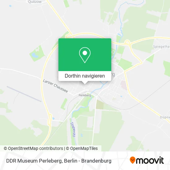 DDR Museum Perleberg Karte