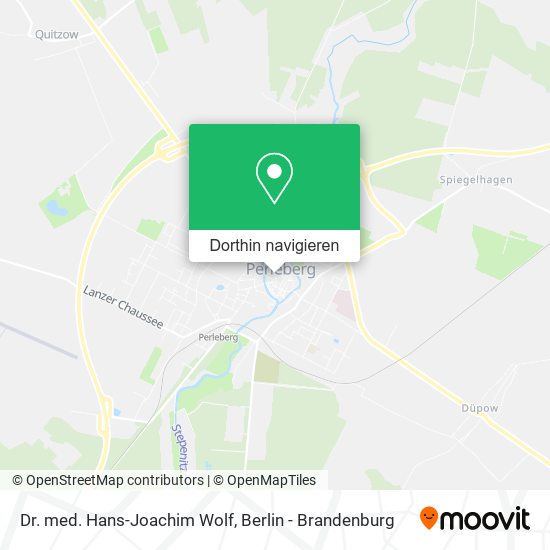 Dr. med. Hans-Joachim Wolf Karte