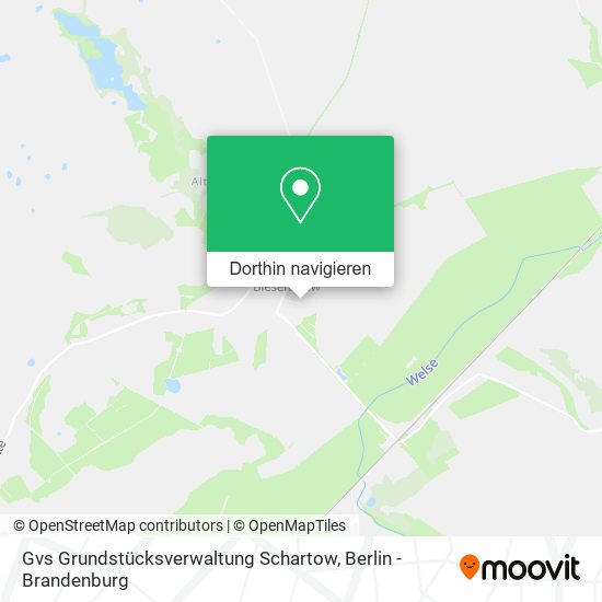 Gvs Grundstücksverwaltung Schartow Karte