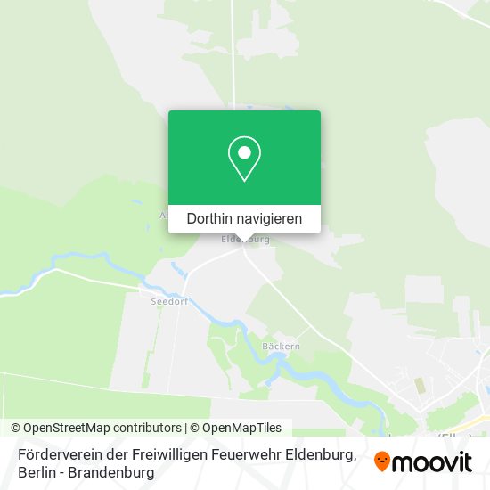 Förderverein der Freiwilligen Feuerwehr Eldenburg Karte