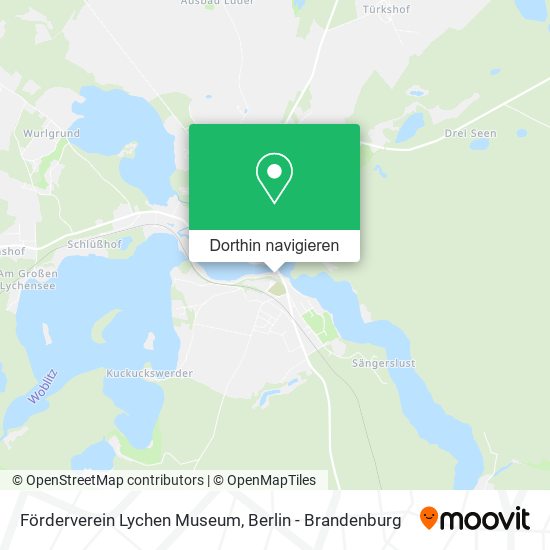 Förderverein Lychen Museum Karte