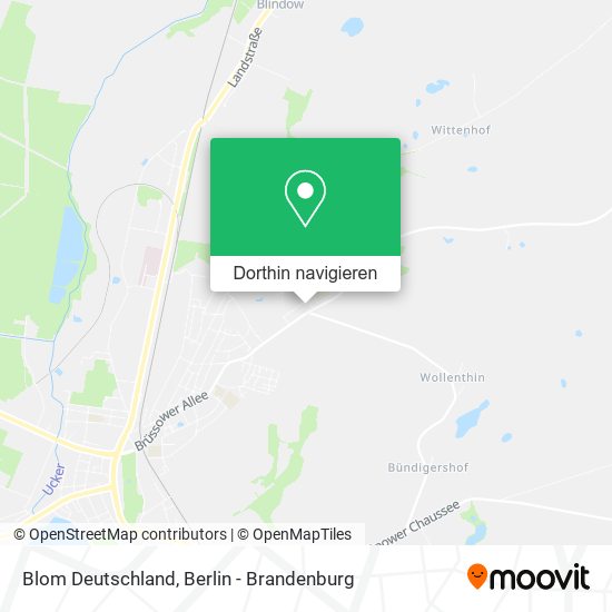 Blom Deutschland Karte