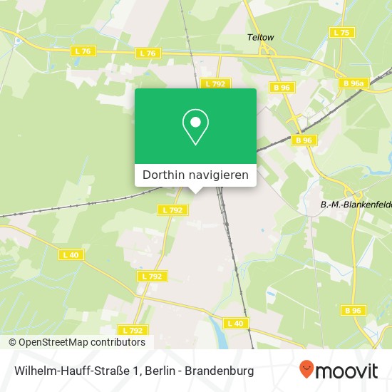 Wilhelm-Hauff-Straße 1 Karte