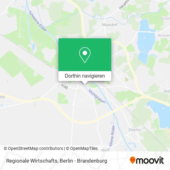 Regionale Wirtschafts Karte