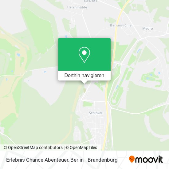 Erlebnis Chance Abenteuer Karte