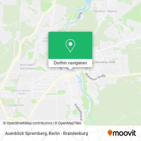 Auenblick Spremberg Karte