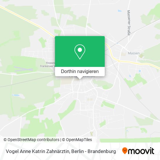 Vogel Anne Katrin Zahnärztin Karte