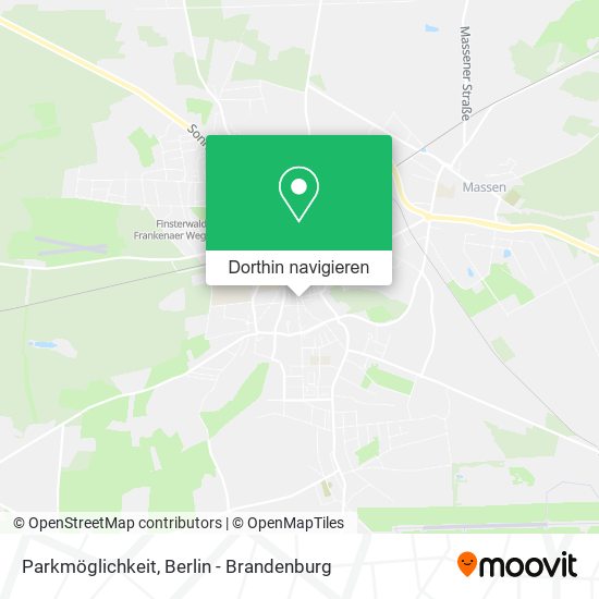 Parkmöglichkeit Karte