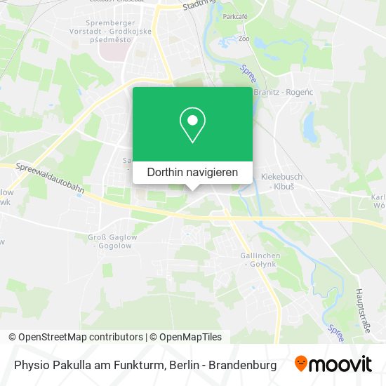 Physio Pakulla am Funkturm Karte