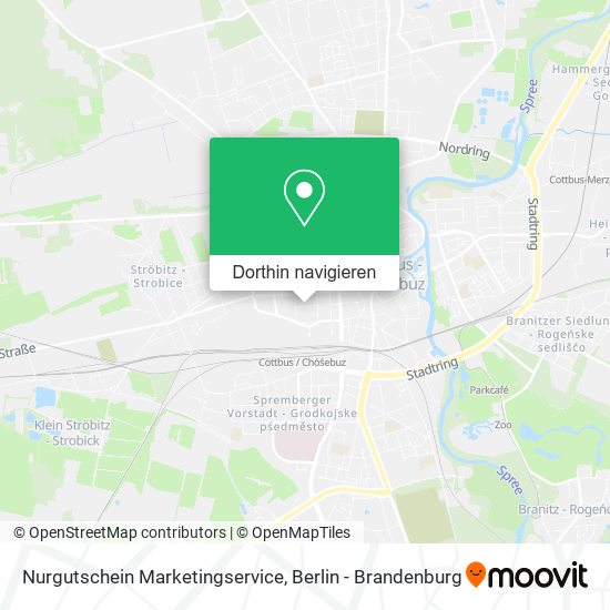 Nurgutschein Marketingservice Karte