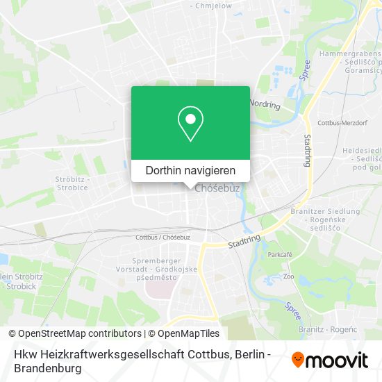 Hkw Heizkraftwerksgesellschaft Cottbus Karte