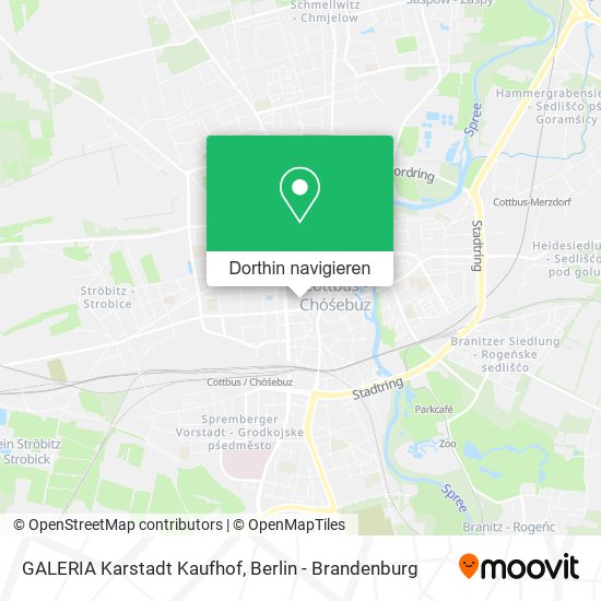 GALERIA Karstadt Kaufhof Karte