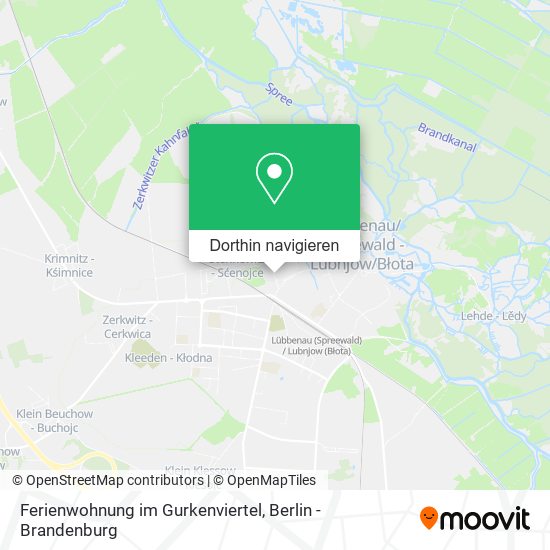 Ferienwohnung im Gurkenviertel Karte