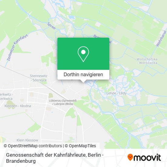 Genossenschaft der Kahnfährleute Karte