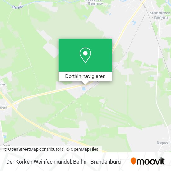 Der Korken Weinfachhandel Karte
