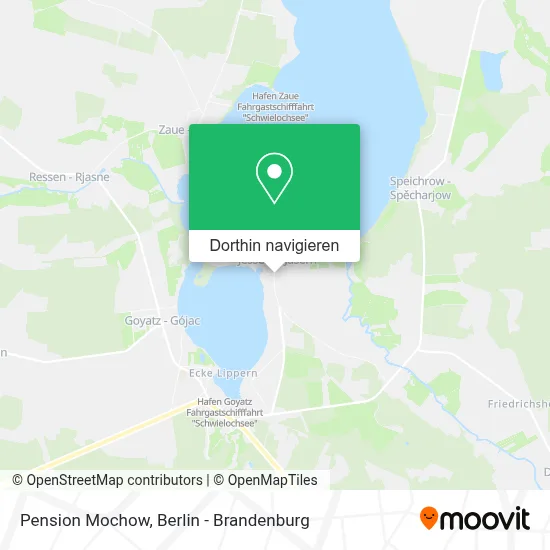 Pension Mochow Karte