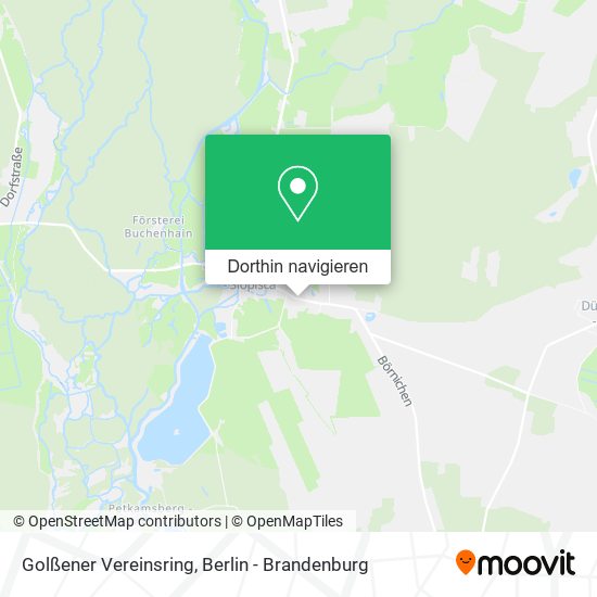 Golßener Vereinsring Karte