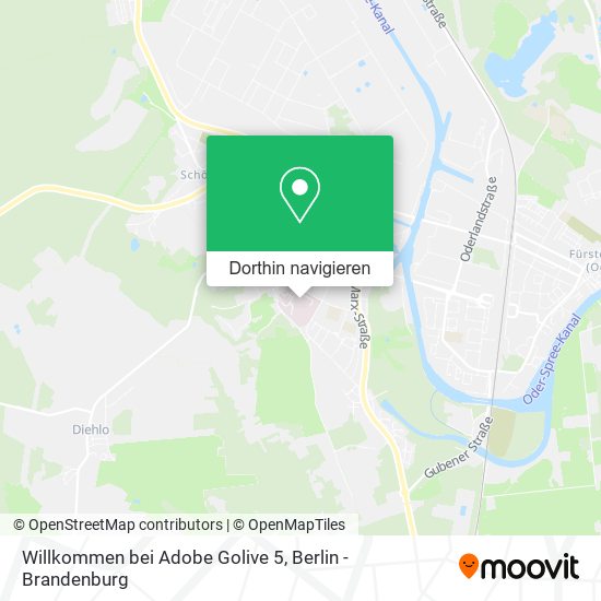 Willkommen bei Adobe Golive 5 Karte