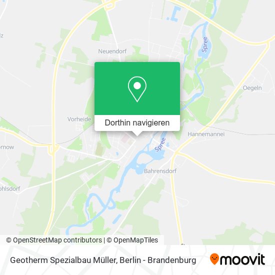 Geotherm Spezialbau Müller Karte