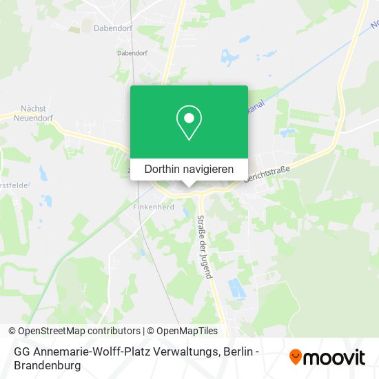 GG Annemarie-Wolff-Platz Verwaltungs Karte