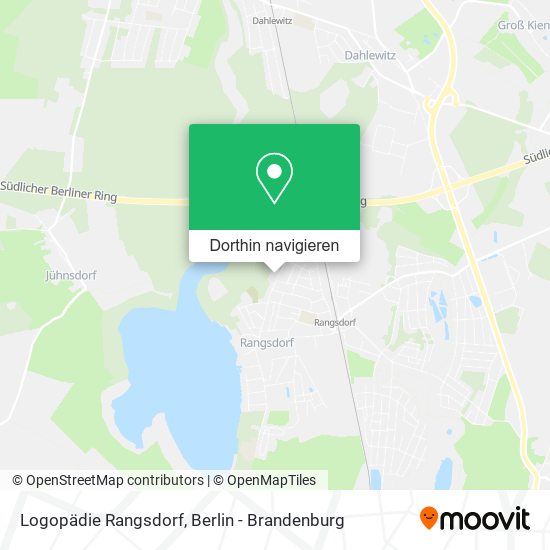 Logopädie Rangsdorf Karte