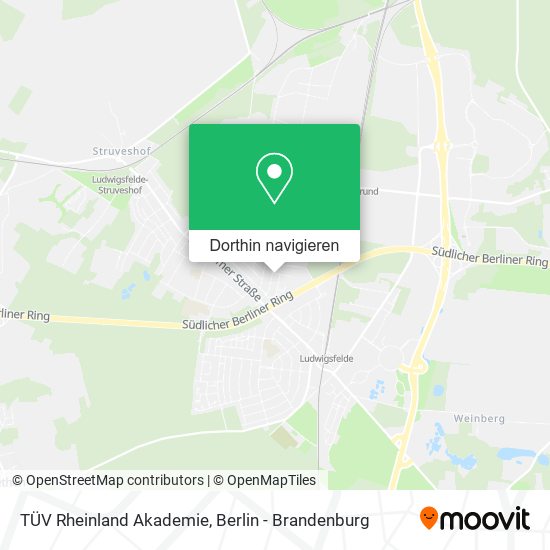 TÜV Rheinland Akademie Karte