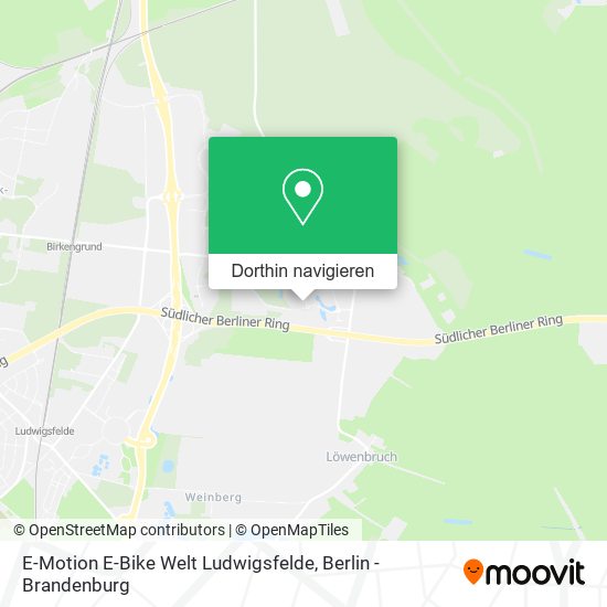 E-Motion E-Bike Welt Ludwigsfelde Karte