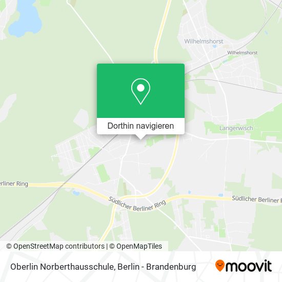 Oberlin Norberthausschule Karte