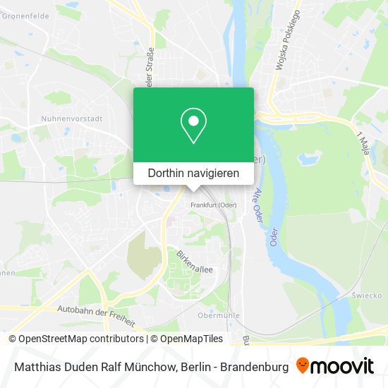 Matthias Duden Ralf Münchow Karte