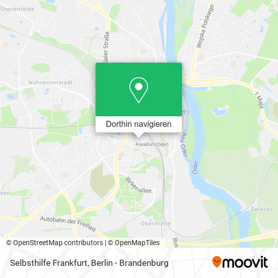 Selbsthilfe Frankfurt Karte