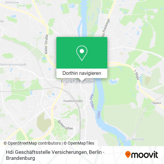 Hdi Geschäftsstelle Versicherungen Karte