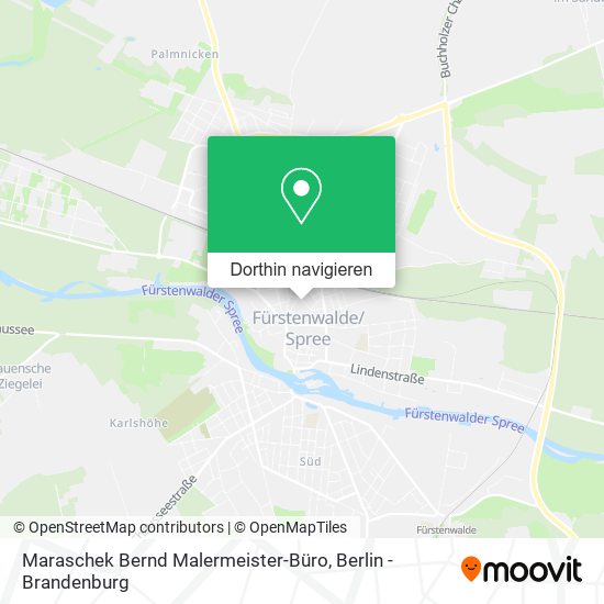 Maraschek Bernd Malermeister-Büro Karte