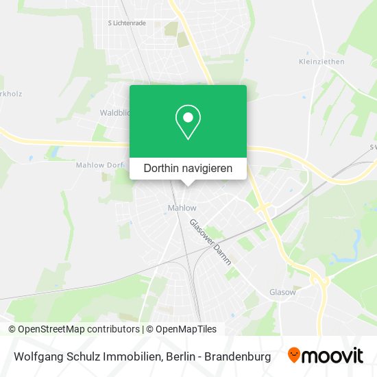 Wolfgang Schulz Immobilien Karte