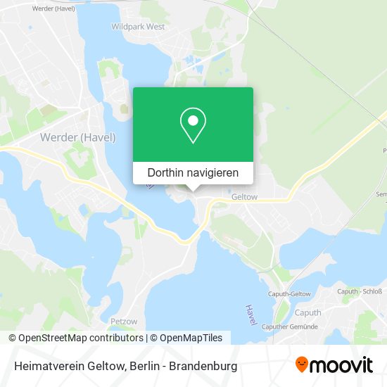 Heimatverein Geltow Karte