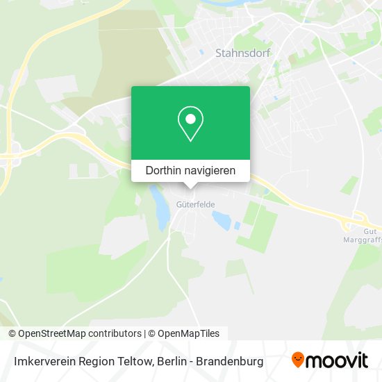 Imkerverein Region Teltow Karte