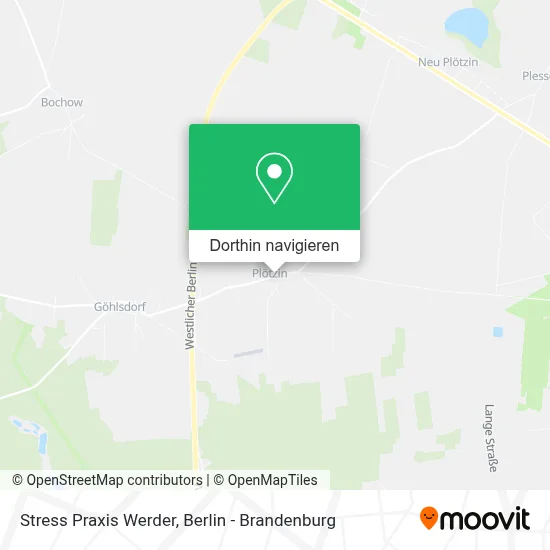 Stress Praxis Werder Karte