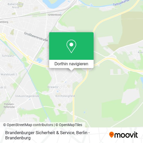 Brandenburger Sicherheit & Service Karte