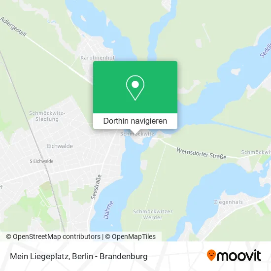 Mein Liegeplatz Karte