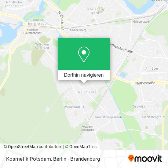 Kosmetik Potsdam Karte