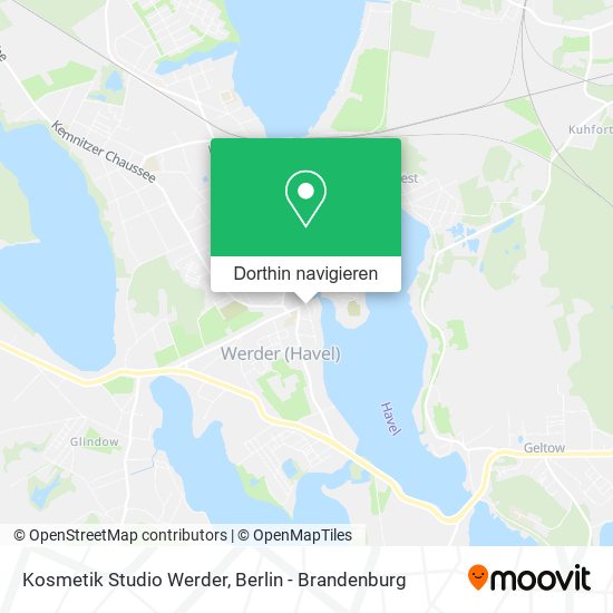 Kosmetik Studio Werder Karte