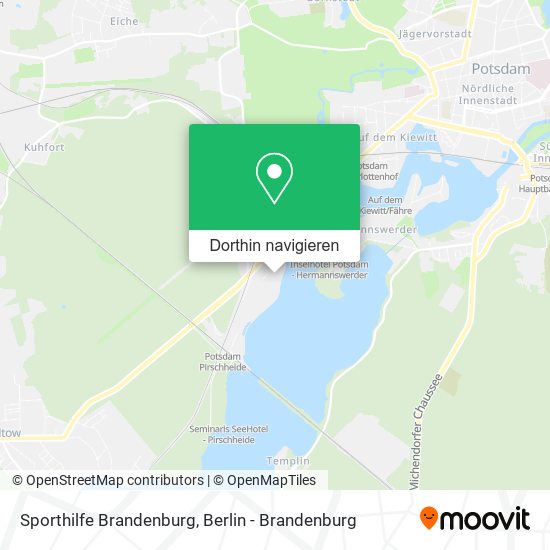 Sporthilfe Brandenburg Karte