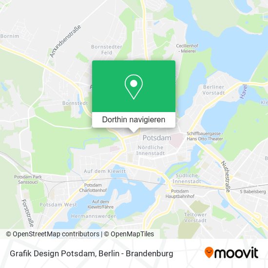 Grafik Design Potsdam Karte
