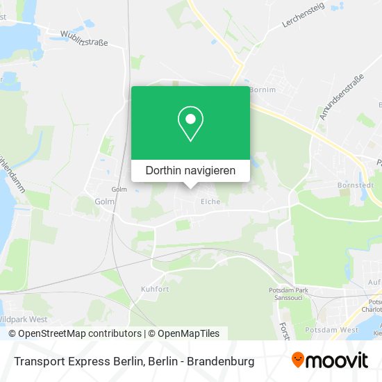 Transport Express Berlin Karte