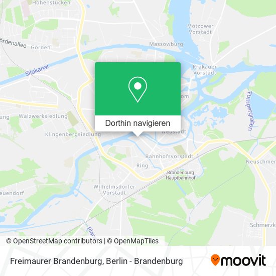 Freimaurer Brandenburg Karte