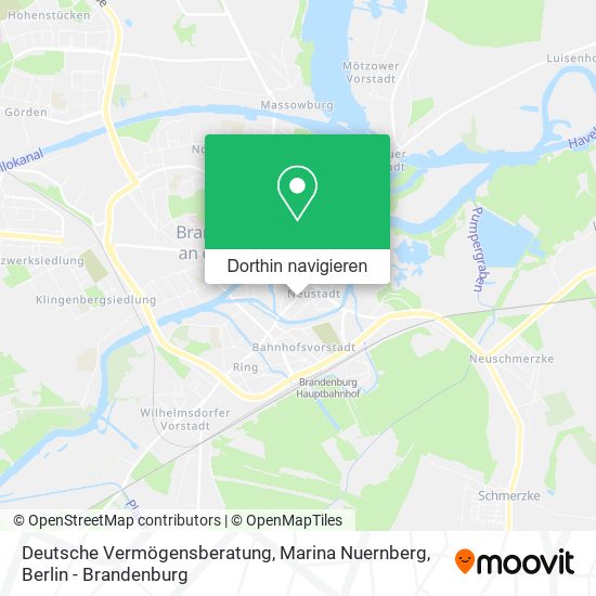 Deutsche Vermögensberatung, Marina Nuernberg Karte