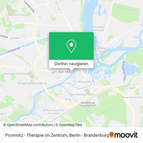 Promnitz - Therapie im Zentrum Karte