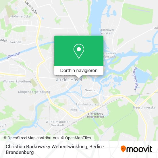Christian Barkowsky Webentwicklung Karte