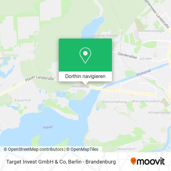 Target Invest GmbH & Co Karte